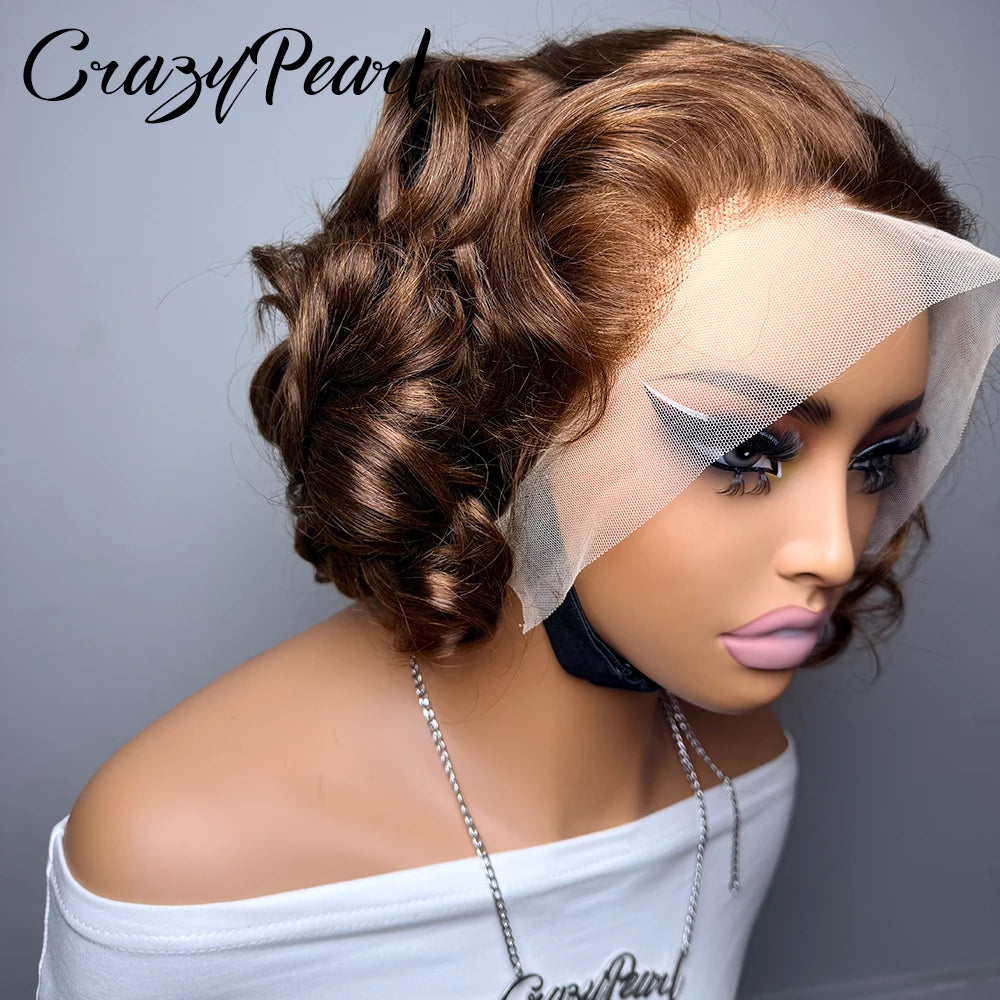 Loose Wave HD Lace Frontal Human Hair Wig for Women