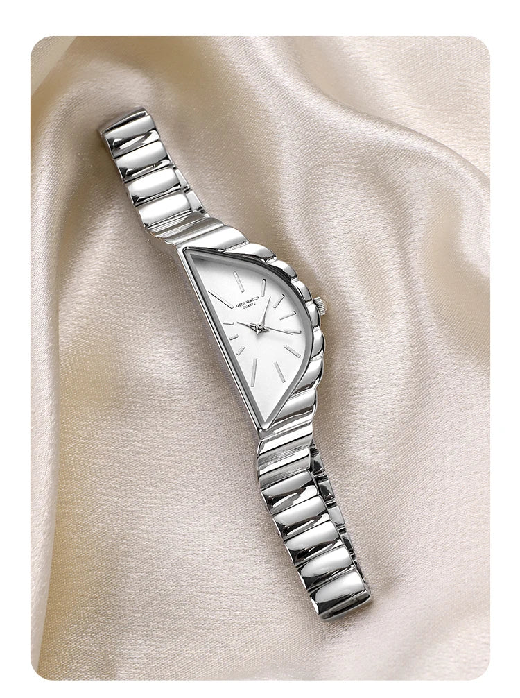 Vintage Irregular Case Quartz Watch