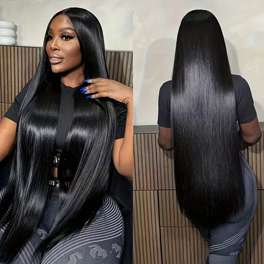 Preplucked Glueless Straight Human Hair Wig for Women