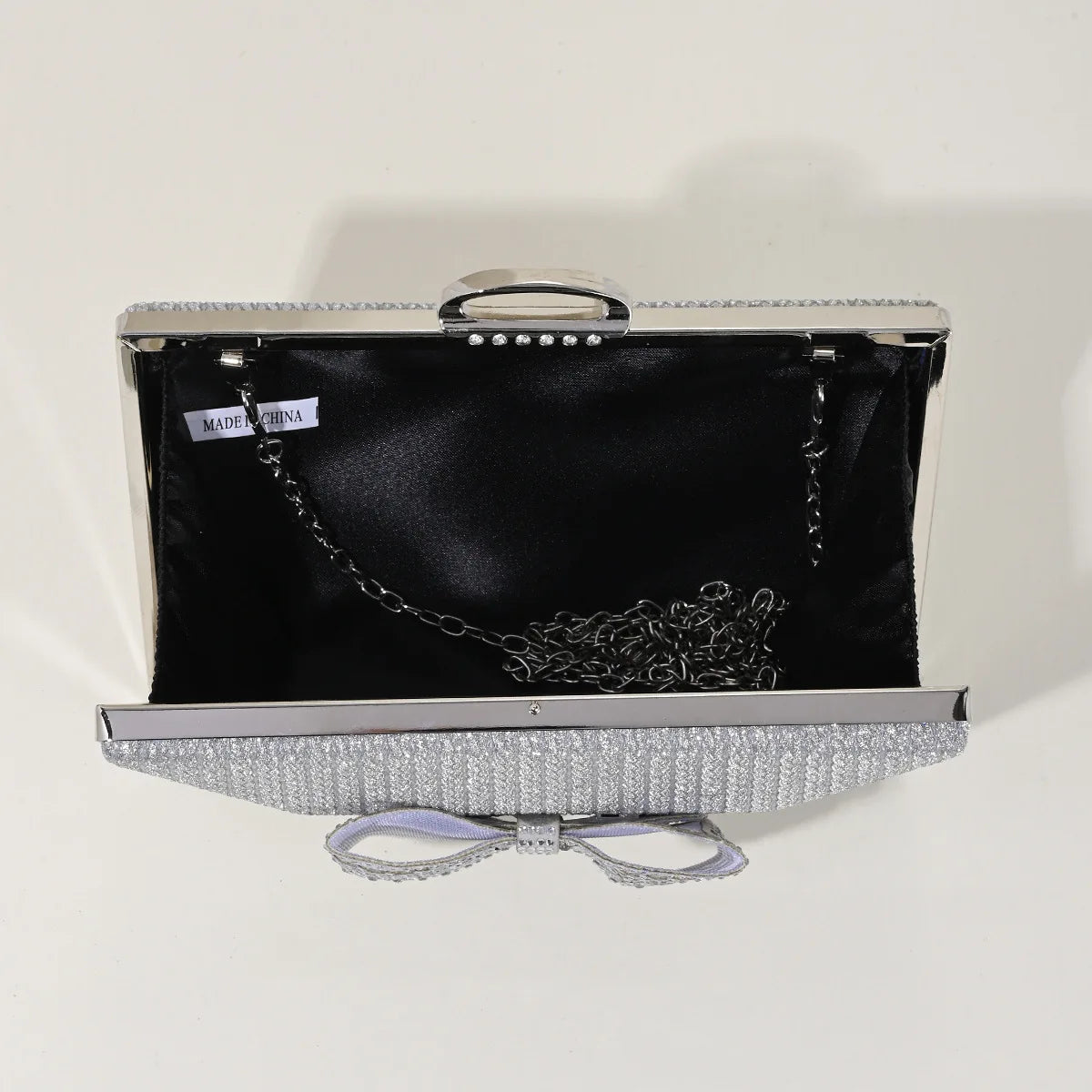 Elegant Knot Chain Crossbody Evening Bag for Women