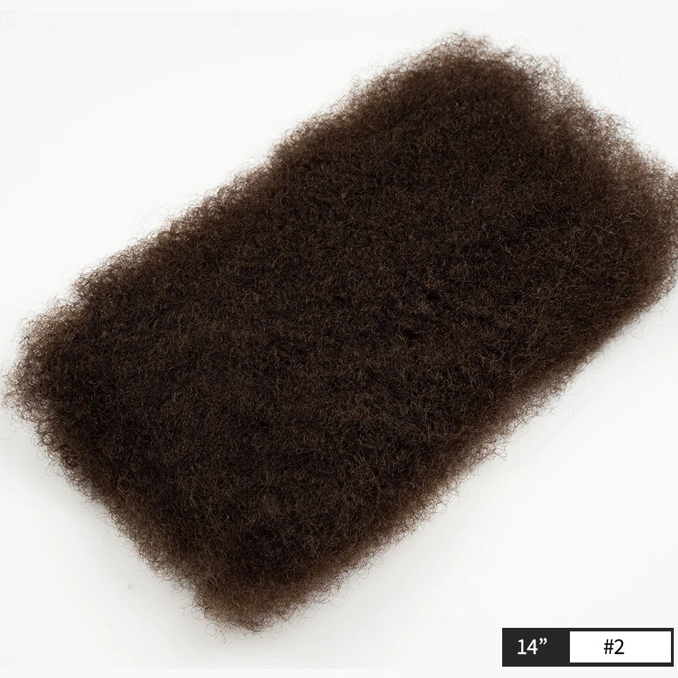Afro Kinky Bulk Human Hair Loc Extensions for Women