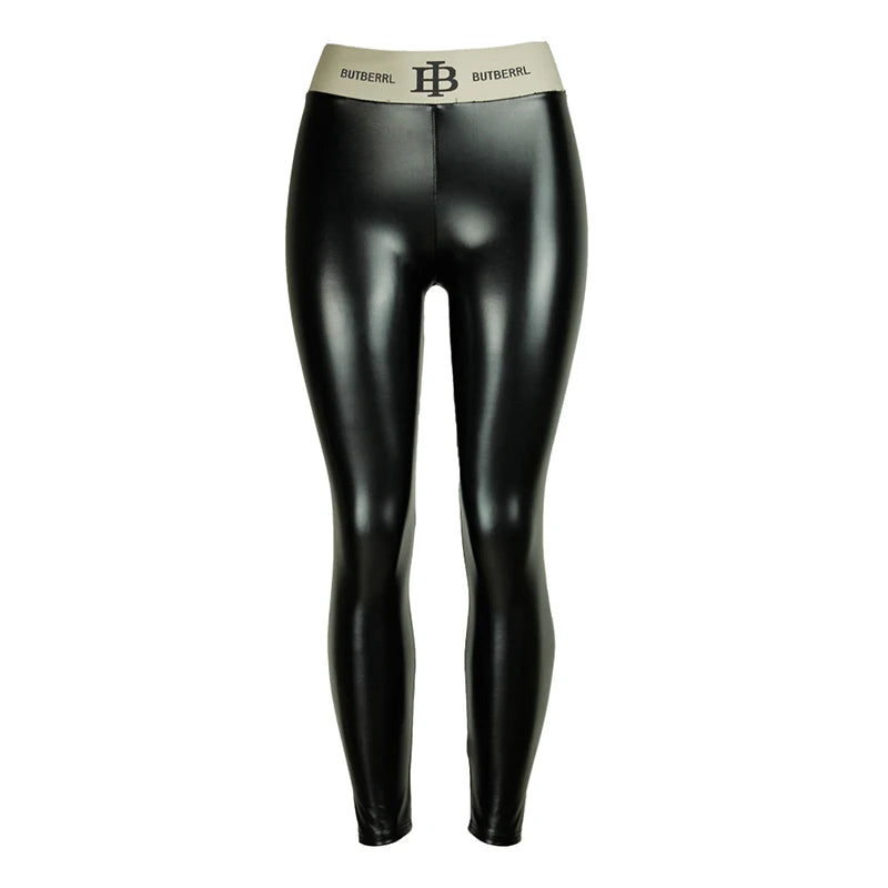 Booty Lifting Faux Leather Leggings