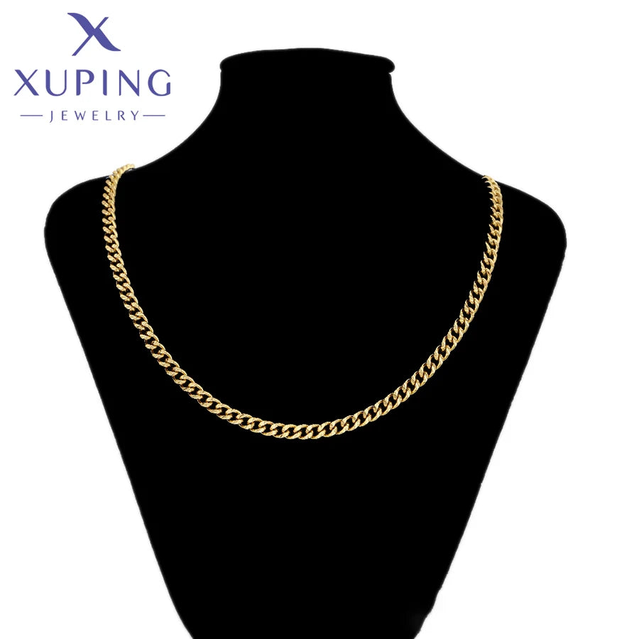 Gold Tone Love Charm Pendant Necklace