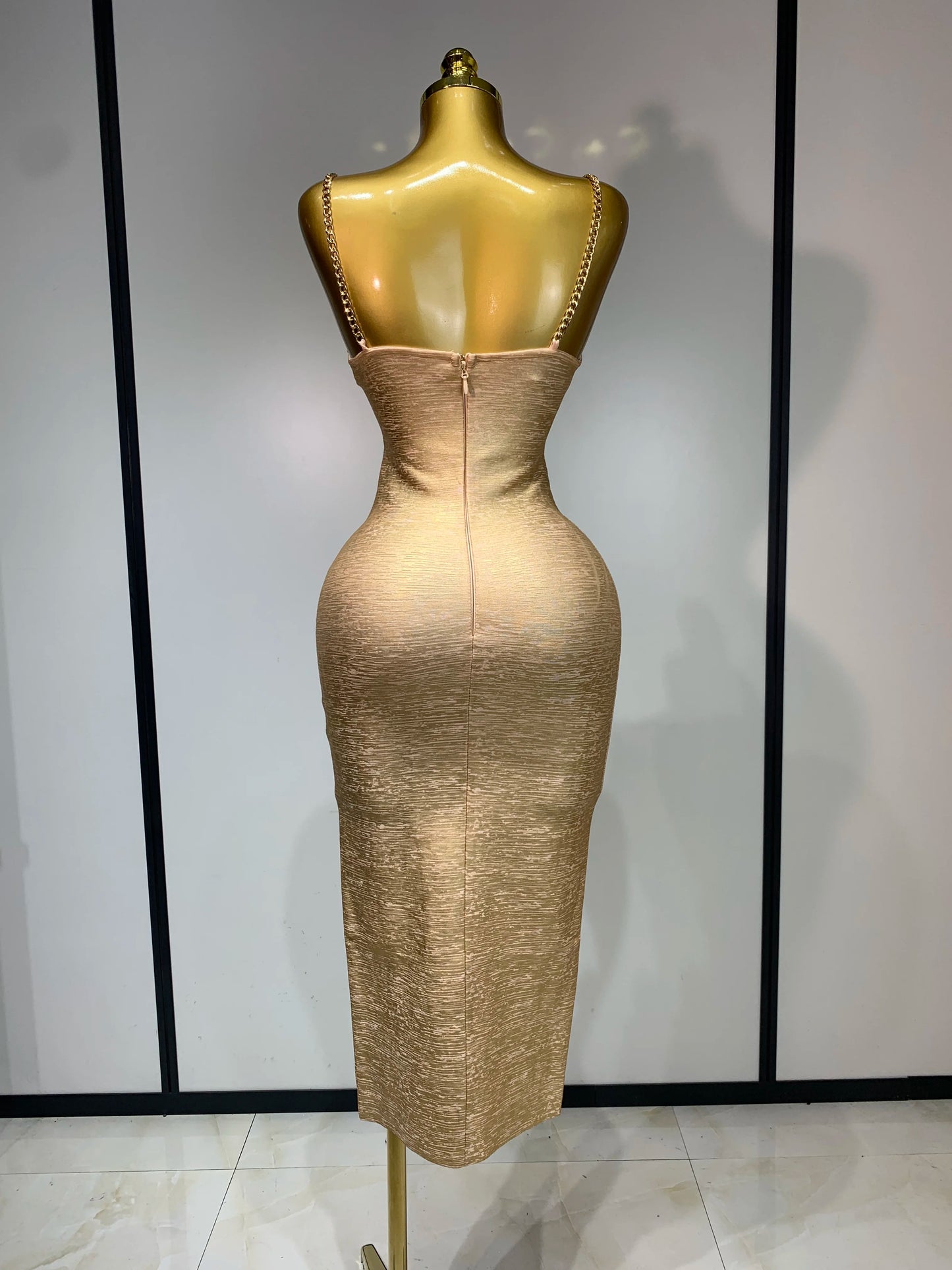 High Quality Fashion Cocktail Long Dress 2025 Sexy Hollow Out Beading Sleeveless Bandage Bodycon Club Evening Party Dresses