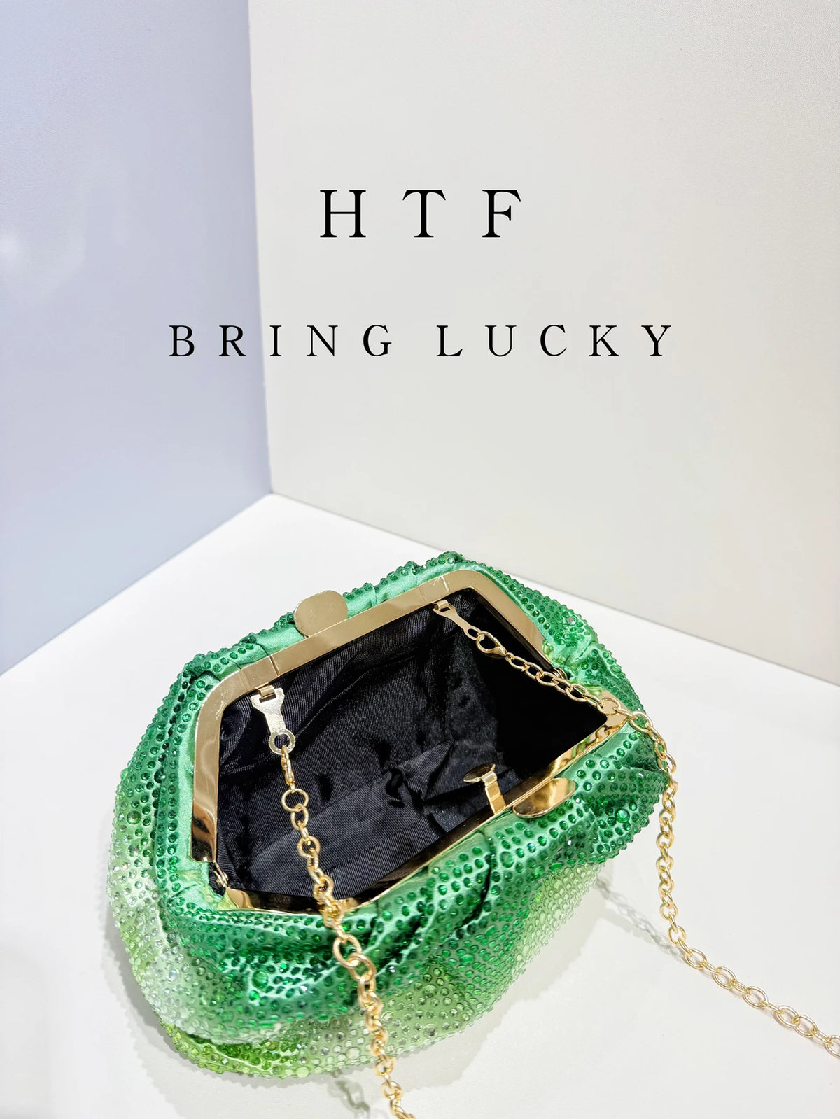 Sparkling Rhinestone Evening Clutch Shoulder Bag for Women