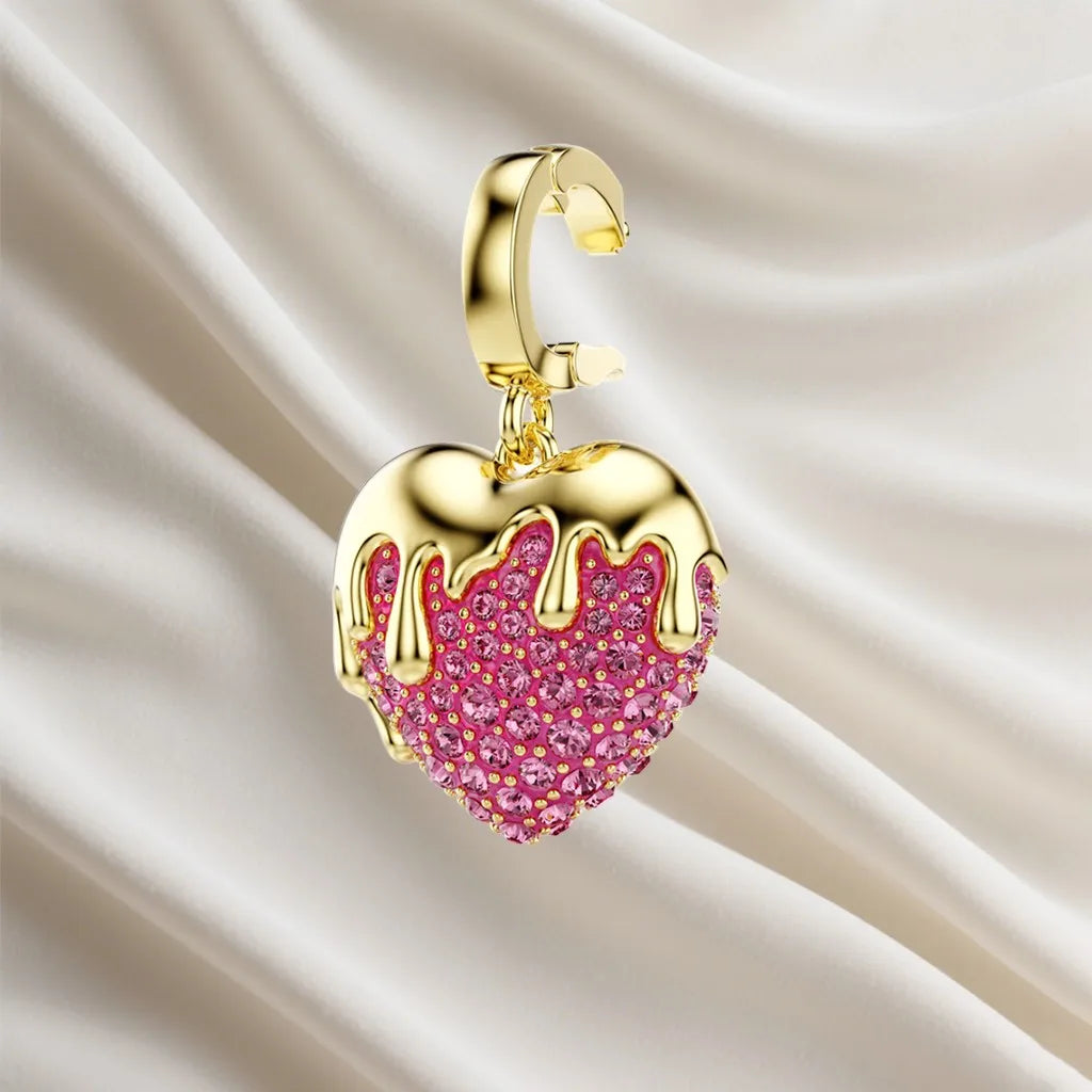 Sparkling Inlaid Pearl Pendant Jewelry Set for Women