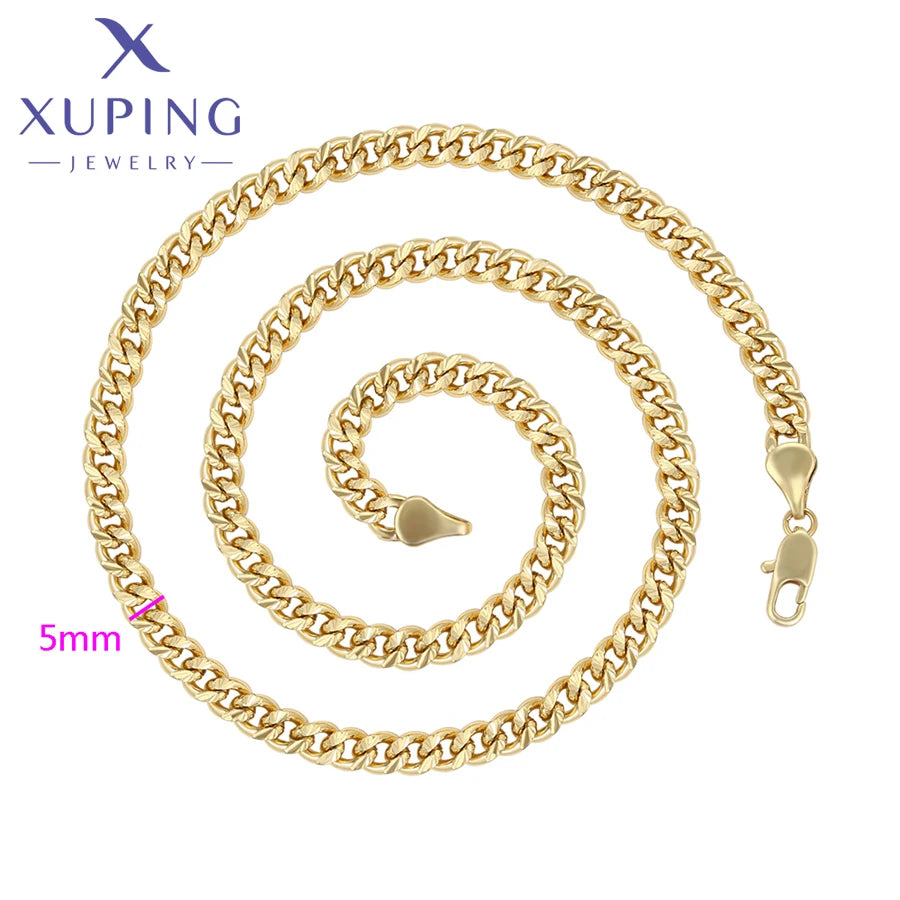 Gold Tone Love Charm Pendant Necklace