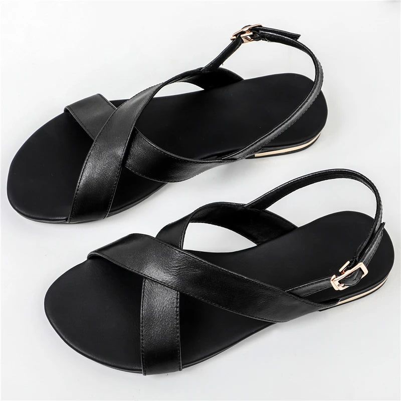 Breathable Genuine Leather Sandals