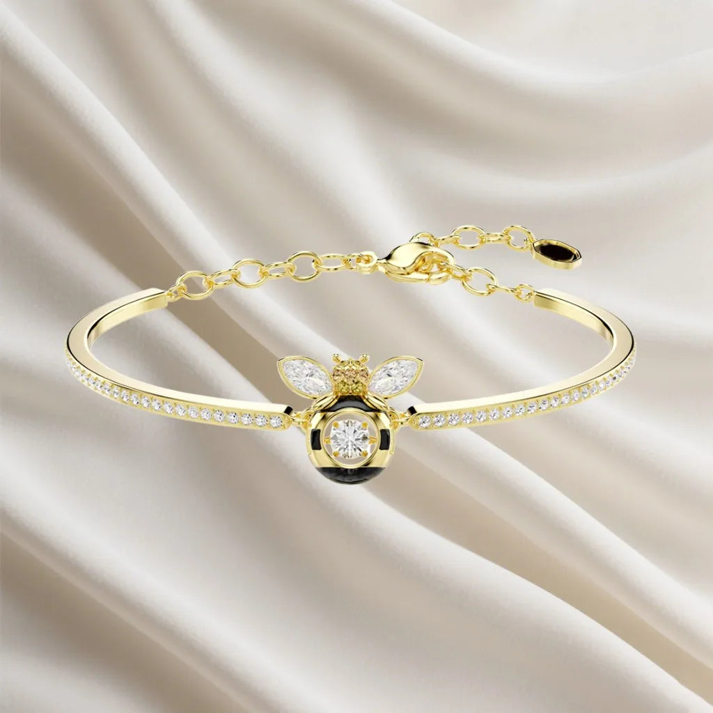 Sparkling Inlaid Pearl Pendant Jewelry Set for Women