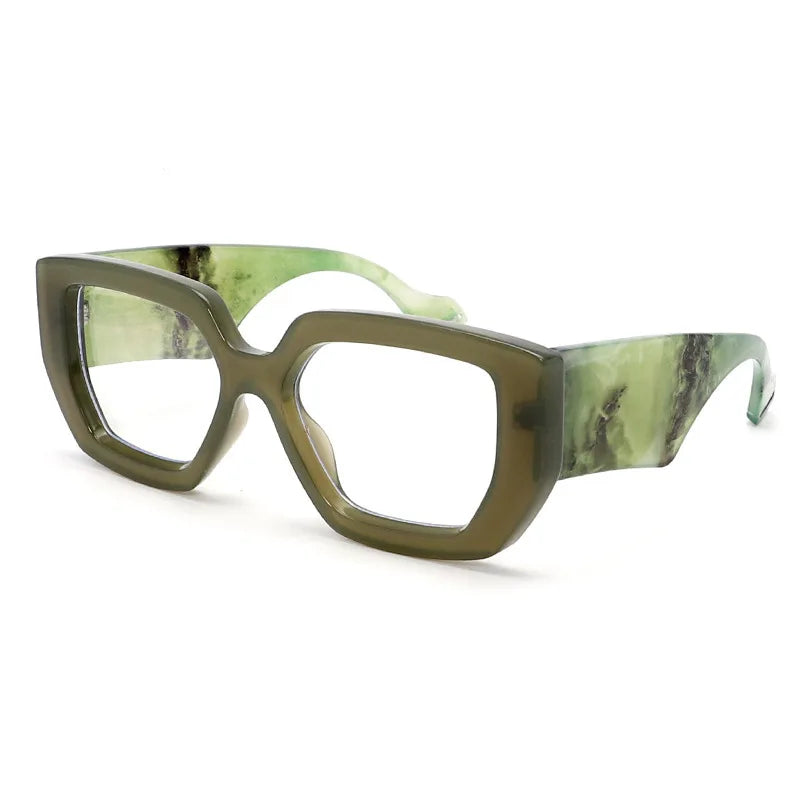 Retro Square Blue Light Blocking Glasses for Women