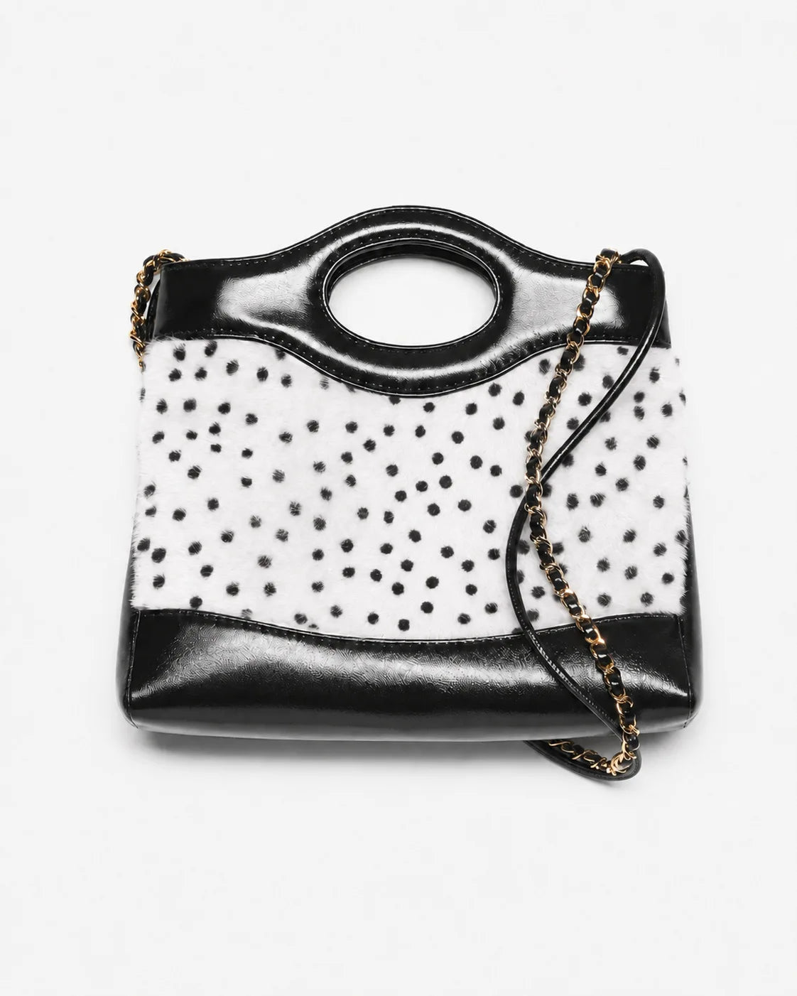 Women Shoulder Crossbody Bag Faux Fur leopard print Bucket Bag Luxury Plush Commuter Handbag Fashion Large Capacity Tote Bag