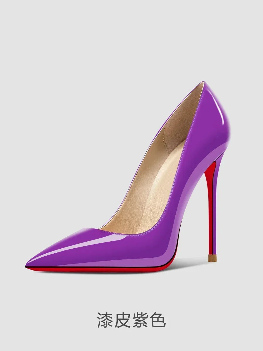 Pointed Toe Super High Stiletto Heel Pumps for Women