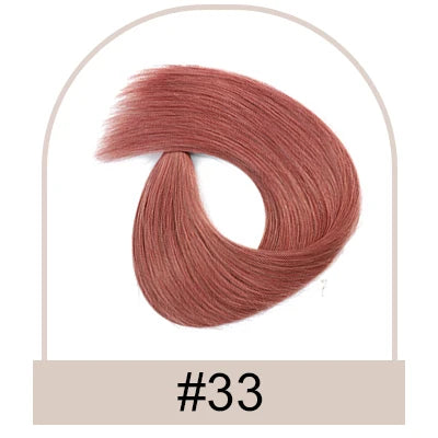 Invisible Straight Human Hair Extensions for Women