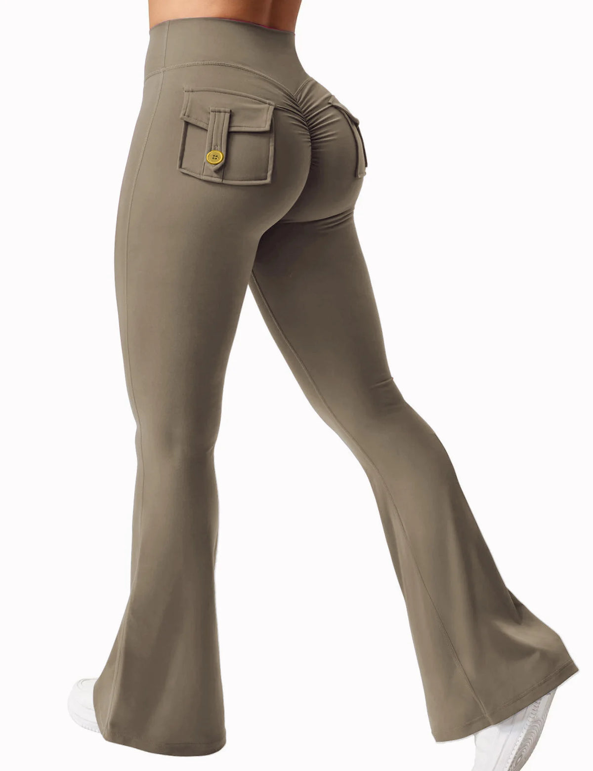 High Waist Push Up Workout Leggings With Pocket for Women