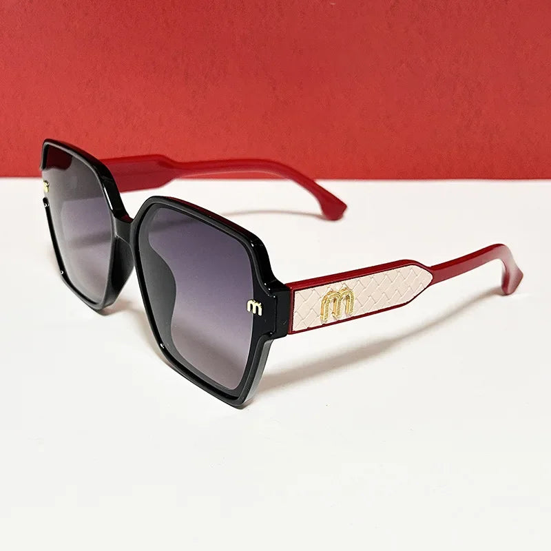 Oversized Square Gradient Sunglasses