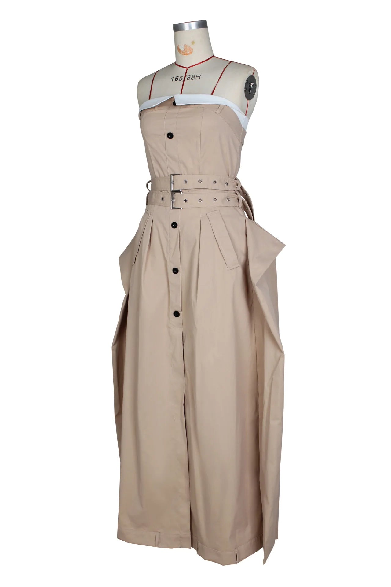 FAGADOER Autumn New Fashion Bodycon Dresses for Women Single Breasted Sleeveless Backless Dress Female Streetwear Vestidos 2025