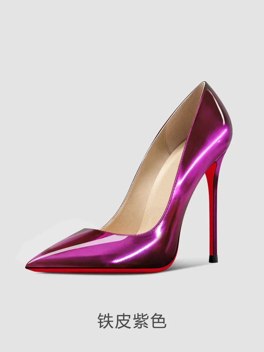 Pointed Toe Super High Stiletto Heel Pumps for Women