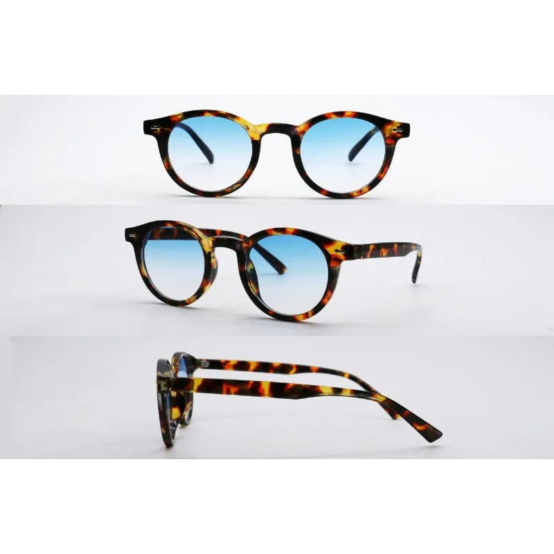 Vintage Round Gradient Sunglasses