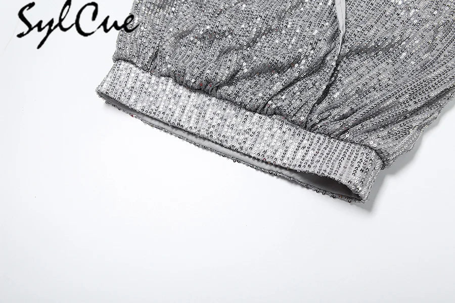 NIBBER 2026 Spring New Contrast Color Fashionable Personalized High Street All-match Stacked Cool Casual Women's Hooded Top Suit