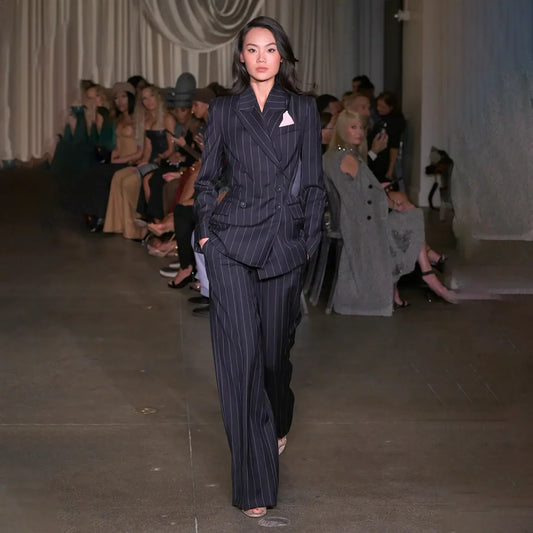Striped Two Piece Suit