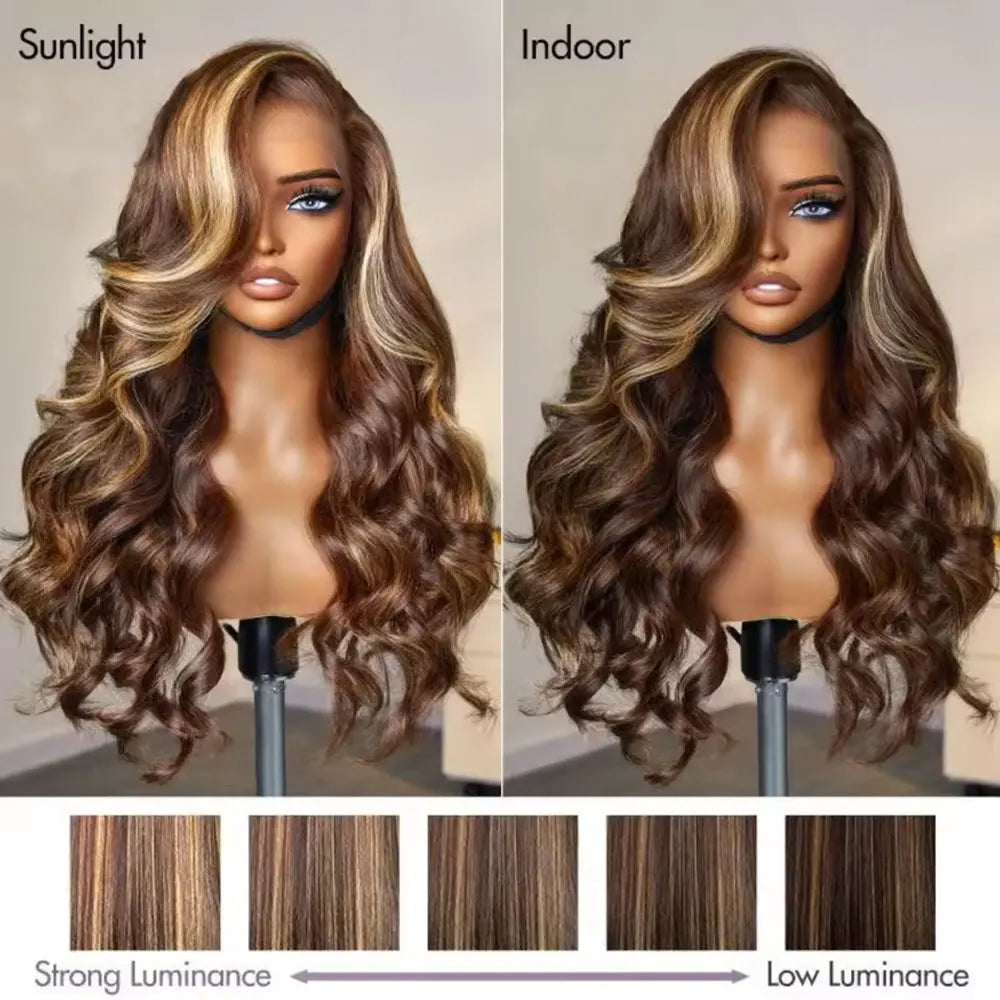 Body Wave Brazilian Human Hair Lace Front Wig For Women