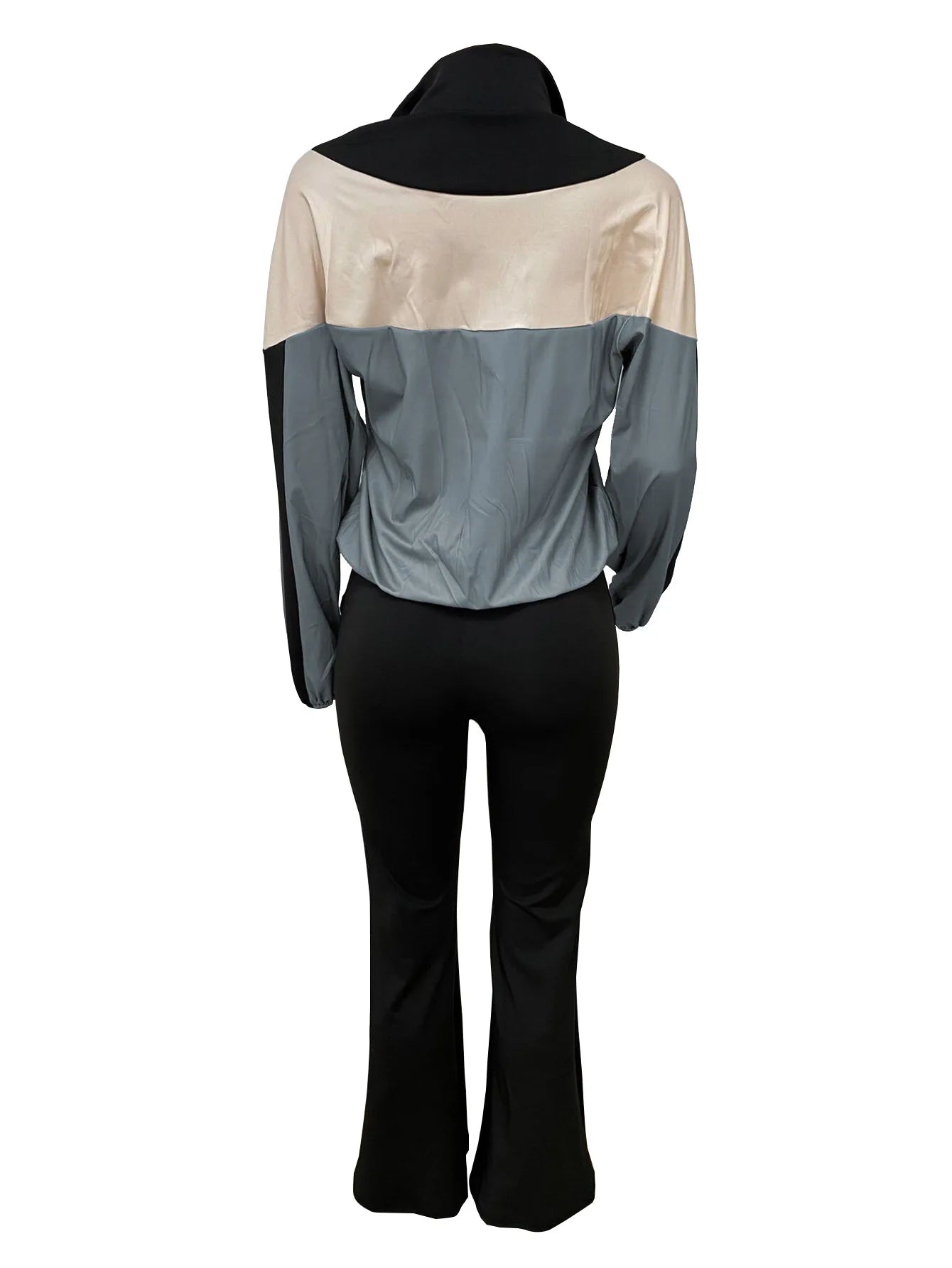 Pant Set Women Two Piece Sets Matching Sets Y2k Streetwear Zipper Coats Long Pants High Waist Sports Suit Sportswear 2025