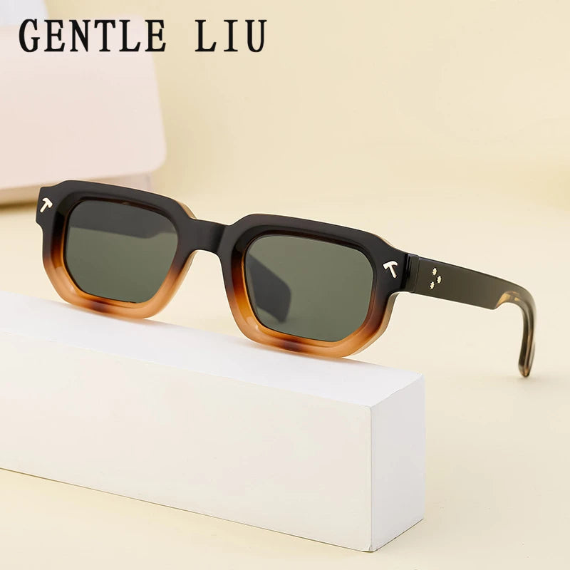 Small Square Polarized Sunglasses