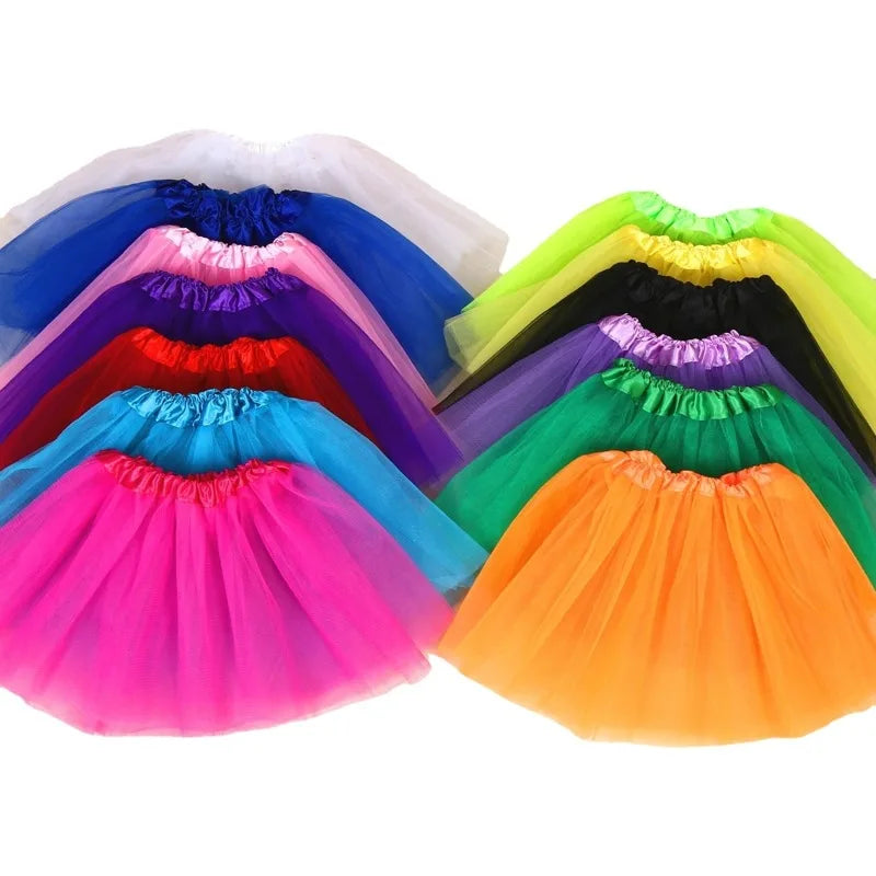 Vintage Lace Tulle Tutu Petticoat Skirt for Women