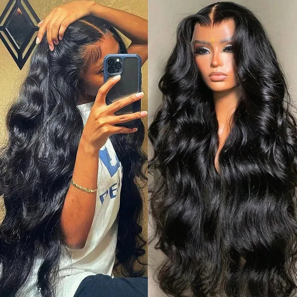 Transparent Glueless Body Wave Lace Front Wig for Women