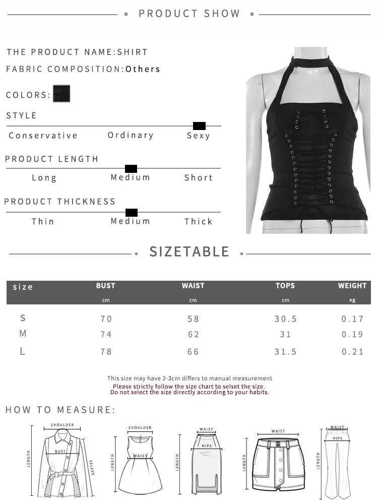 Halter Patchwork Backless Shirred Tank Top for Women
