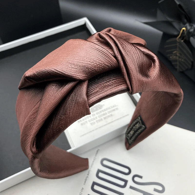 Retro Classic Wide Edge Headband Hair Clip for Women