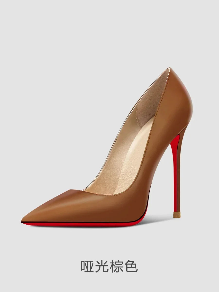 Pointed Toe Super High Stiletto Heel Pumps for Women