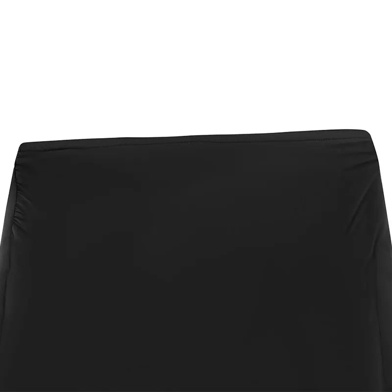 Women's Tank Maxi Skirt Spring New Two Piece Fashion Tank Black Sexy Split Skirt Lady Casual Slim Elegant High Quality Clothing