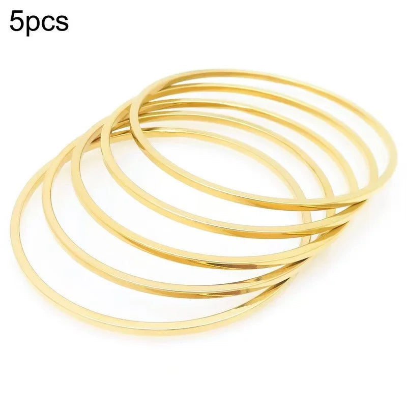 Stainless Steel Bangle Bracelet