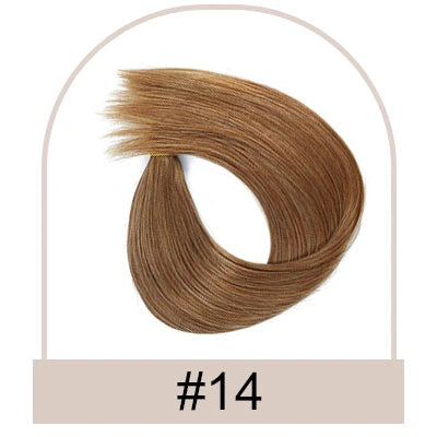 Straight Keratin Fusion Human Hair Extensions for Women