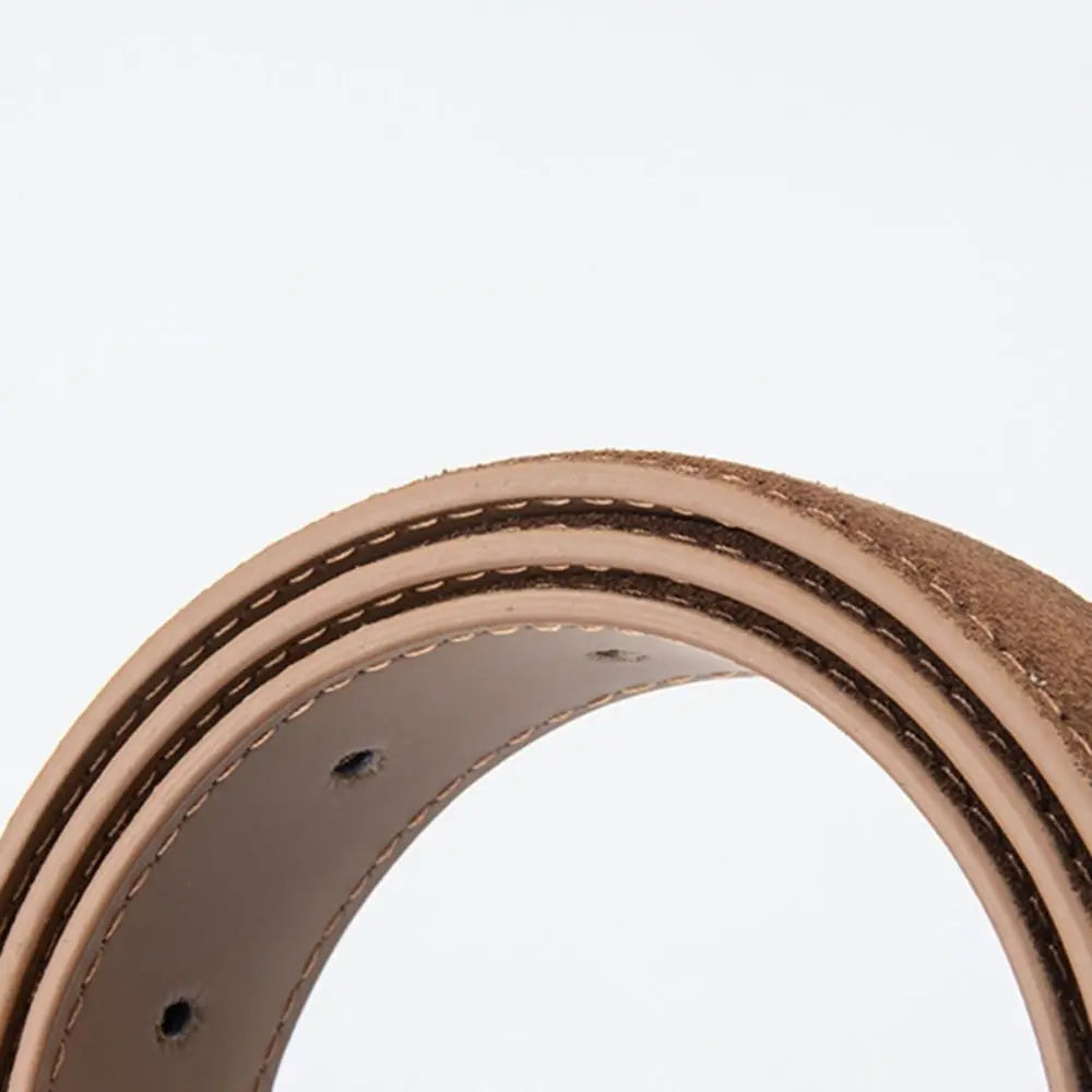 Retro Style Suede Belt