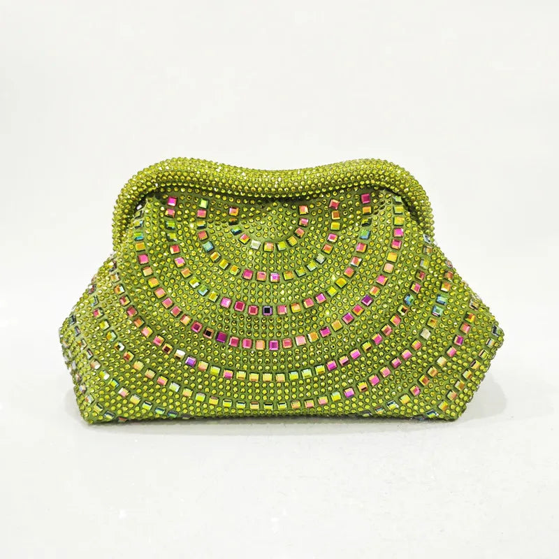 Rhinestone Evening Clutch Bag
