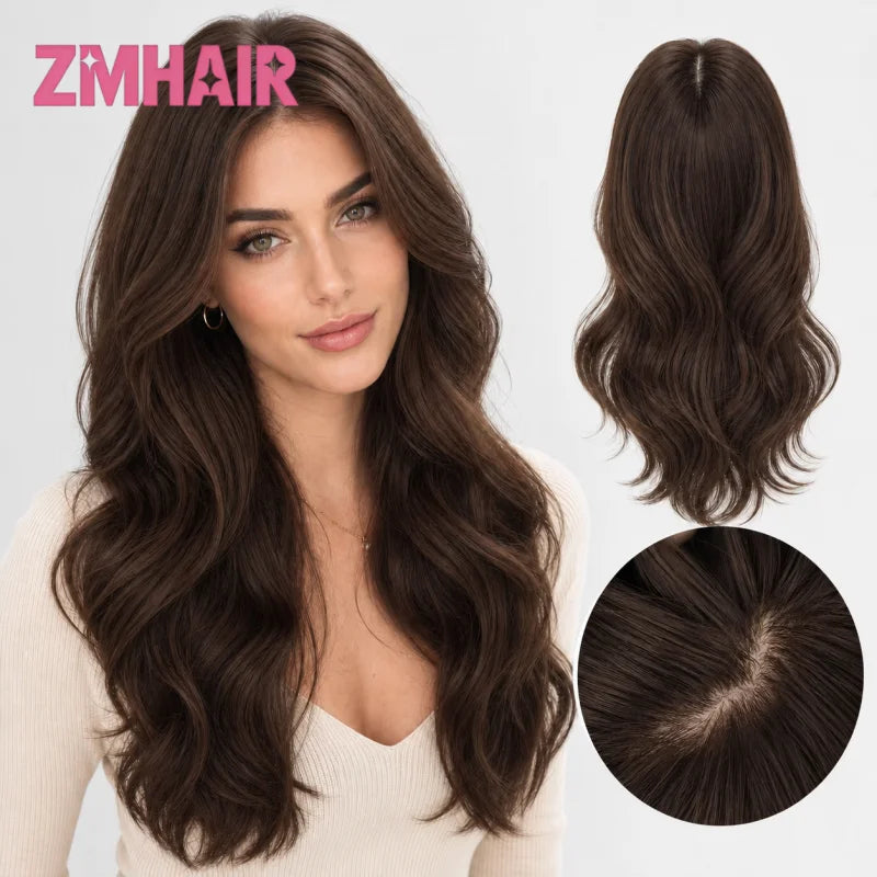Virgin Hair Body Wave Silk Base Wig With Baby Hair For Women