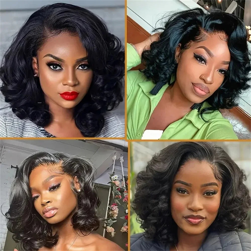 Loose Wave 4x4 Lace Closure Human Hair Wig for Women