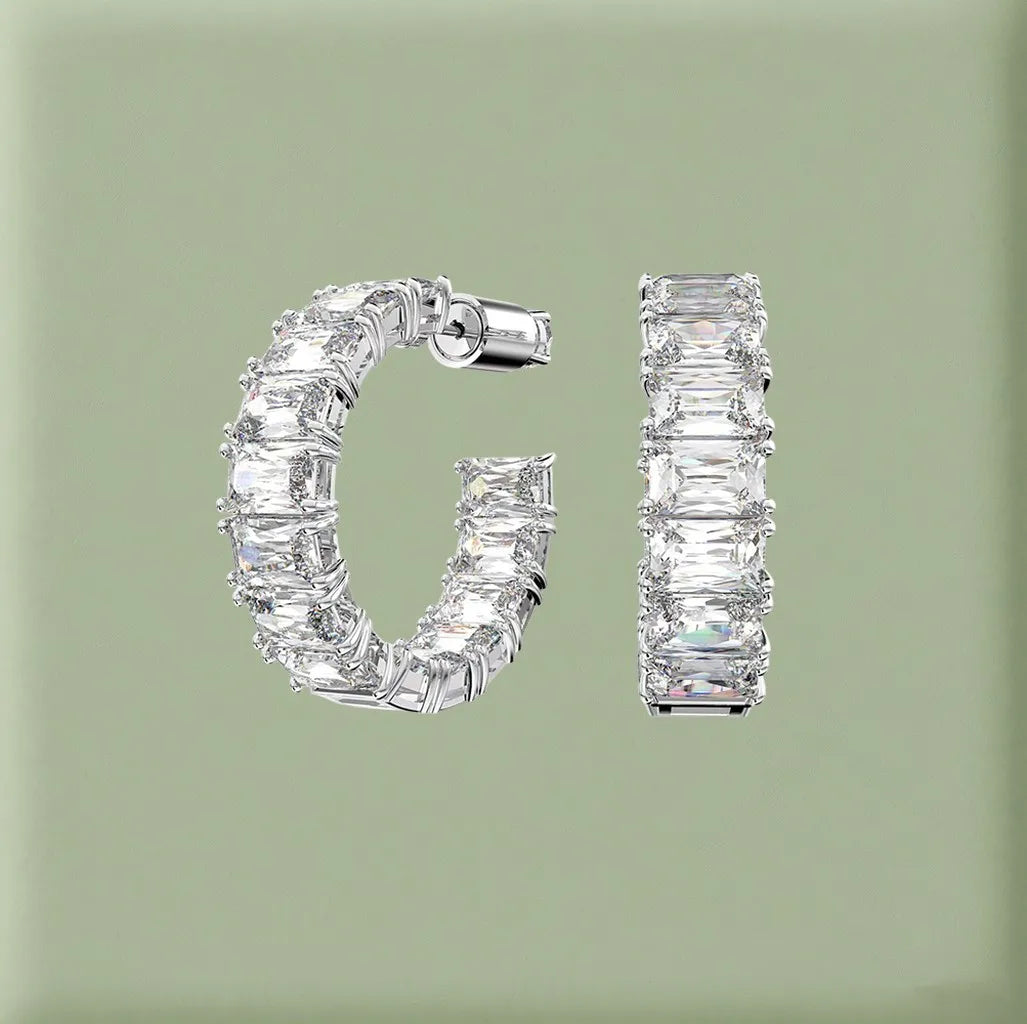 Elegant Austrian Crystal Statement Jewelry Set for Women
