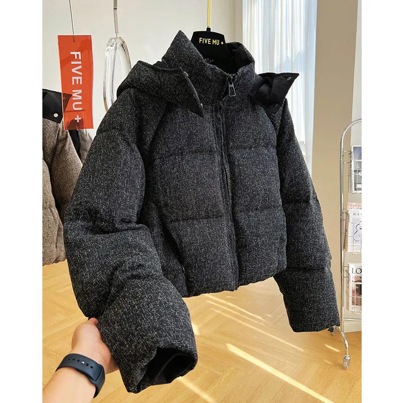 Korean Style Hooded Windproof Jacket