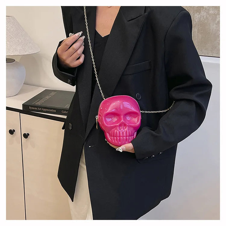 Ghost Print Halloween Crossbody Bag