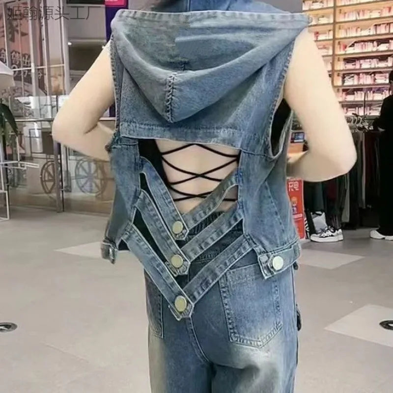 Lightweight Backless Casual Single Breasted Vest For Women