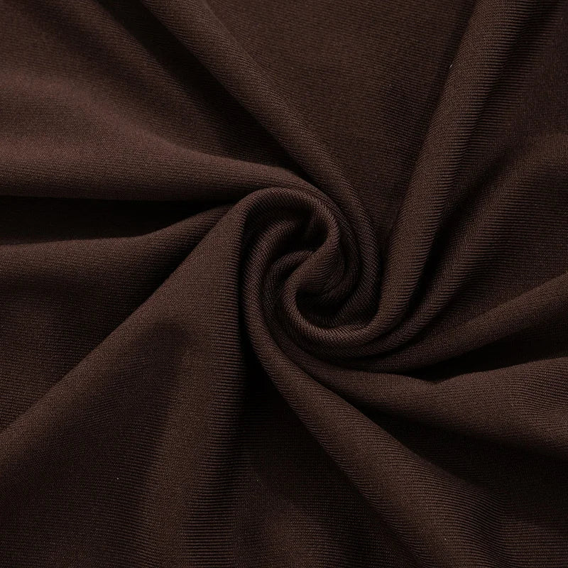 One Shoulder Lace Backless Maxi Dress