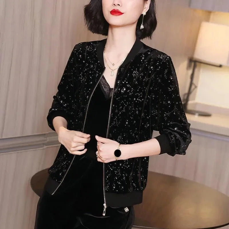 Spring Autumn Summer New Loose Long Sleeve Chiffon Women's Jacket Small Fragrance Style Sunscreen Clothing Middle East Fashion