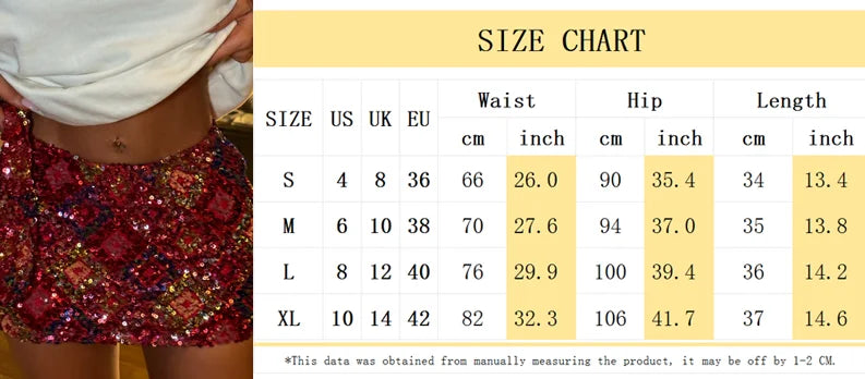 Gleaming Sequin Halter Crop Tops and Skirt Set for Women