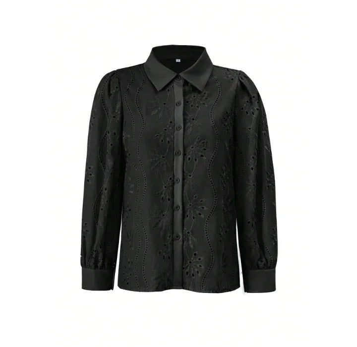 Sexy Pink Women Tops Single Breasted Solid Color Long Sleeved Collar Cardigan Shirt for Female Streetwear 2024 Autumn/Winter New