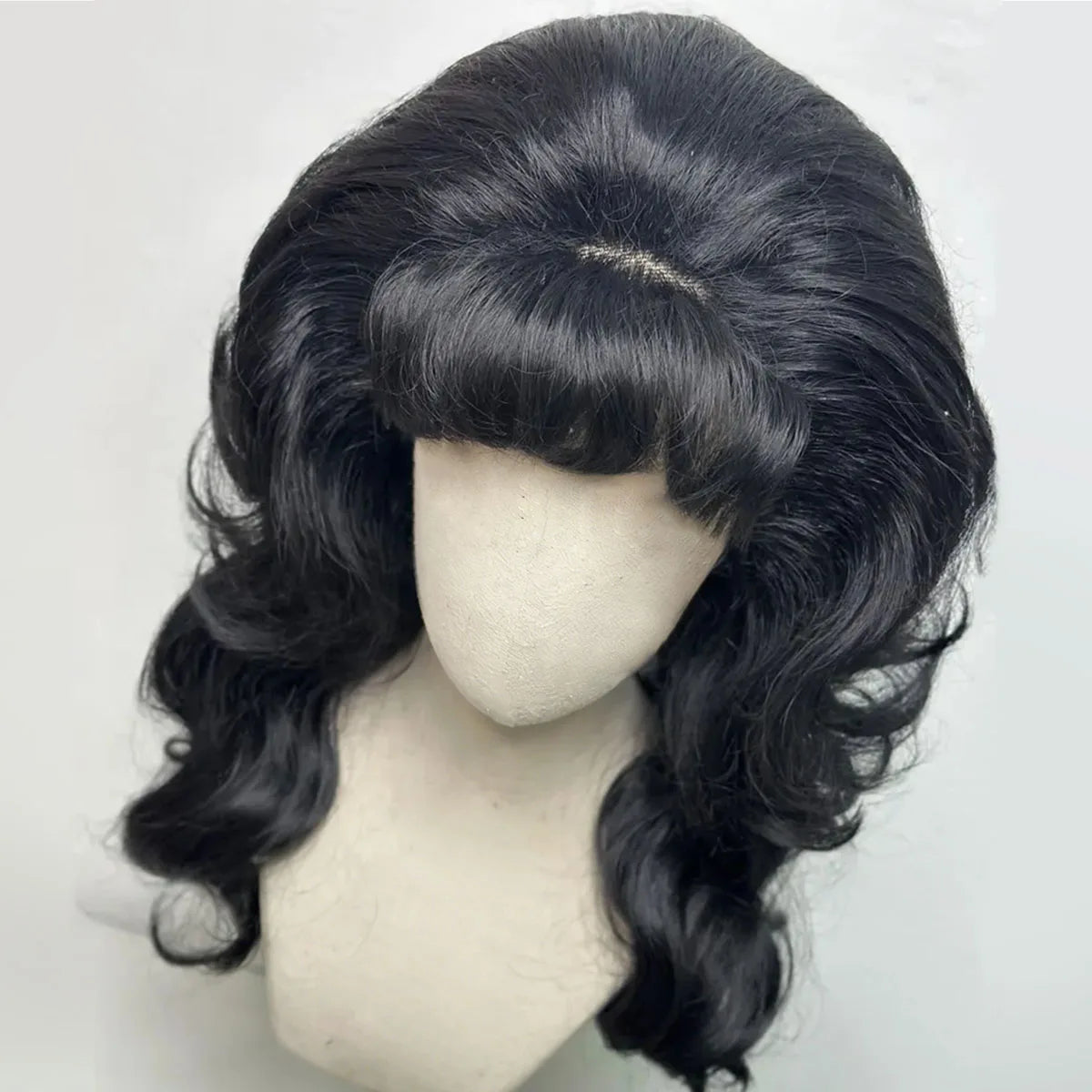 Peggy Bundy Classy 70s Retro Long Brown Hair Wig for Women Costume Accessory 60s 70s Party Cosplay