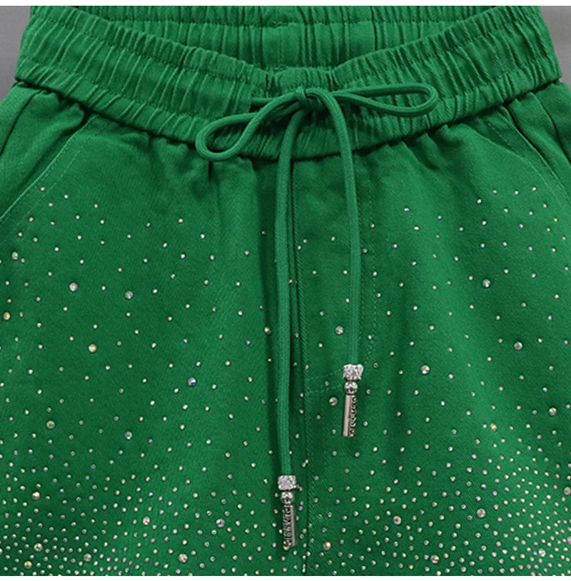 Lightweight High Waist Wide Leg Casual Shorts for Women