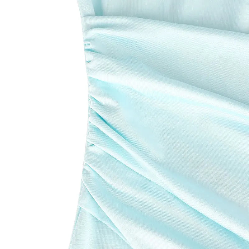 Women New Dresses Spring Streetwear Fashion Long Sleeves Split Maxi Dress Solid Sexy Female Casual Slim Dresses Knitted Clothing